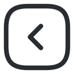 Arrow Square Left SVG Icon